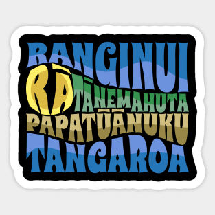 Maori Gods Nga Atua Sticker